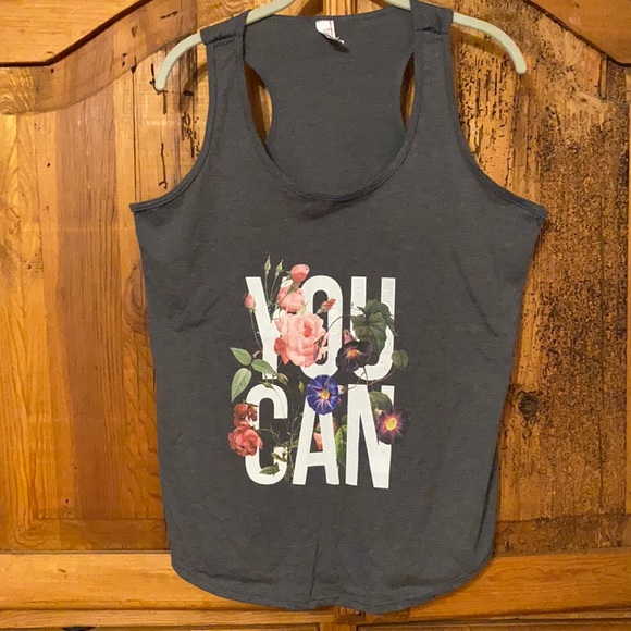 Anvil Tops - XL Anvil Athletic T-shirt. “You Can”